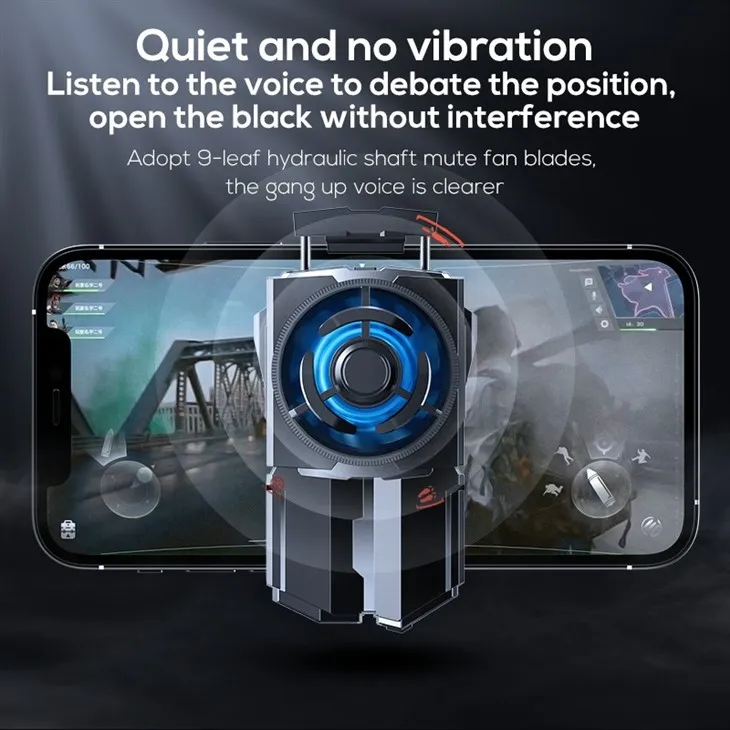 Semiconductor Phone Radiator With 1200mAh Battery For Game For Peace